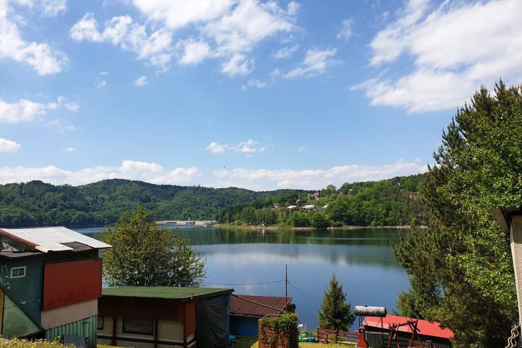 Domek Nad Jeziorem Roznowskim Tabaszowa 89 Kültér fotó
